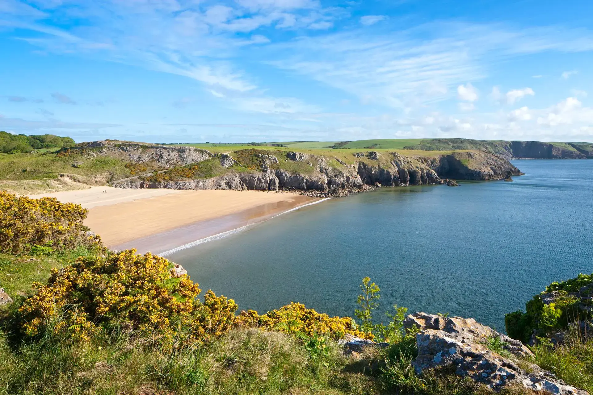 Barafundle Bay Pembrokeshire
