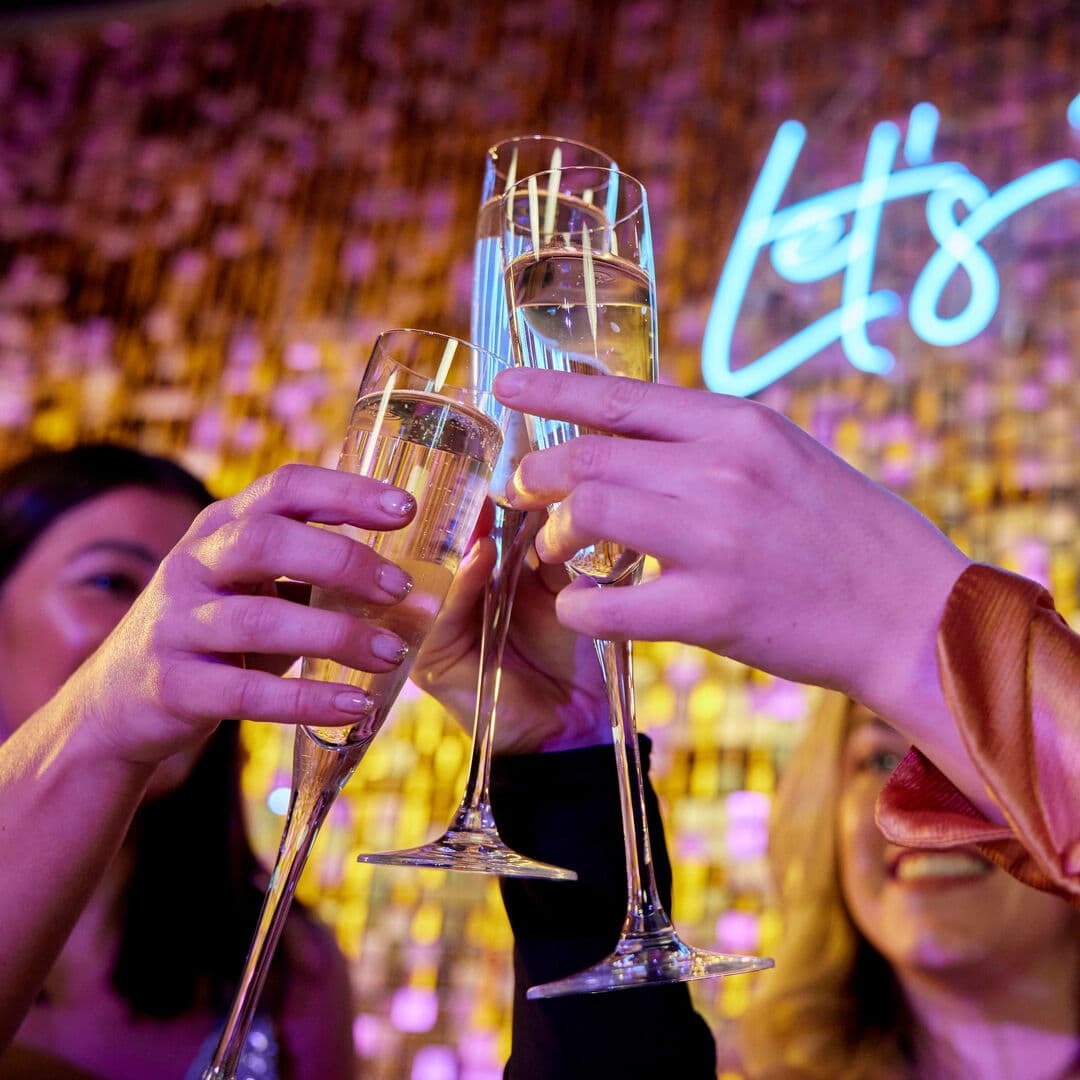 Glitter VIP Lounge at Christmas Party Nights