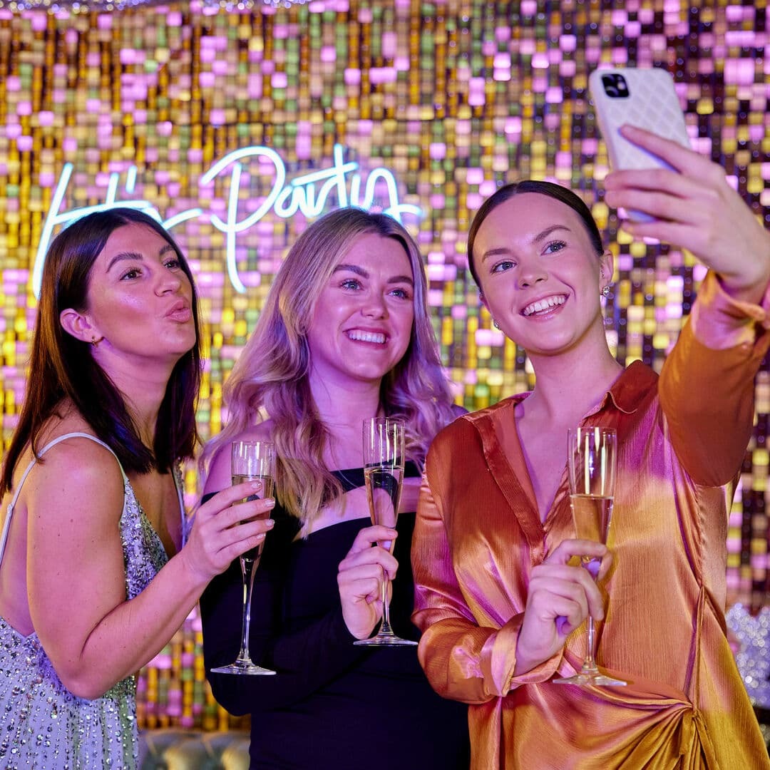 Glitter VIP Lounge at Christmas Party Nights